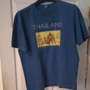 Blue Unisex Thailand T-Shirt